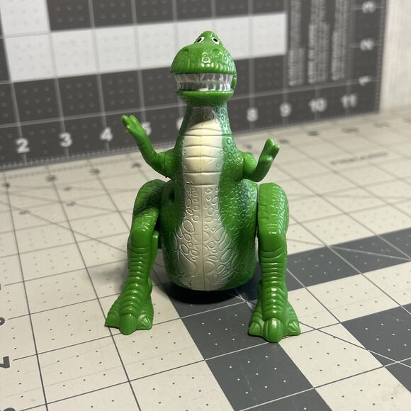 Vintage Toy Story 2 REX Wind Up McDonalds Happy Meal Toy Disney's Dinosaur 1999 - Picture 2 of 5